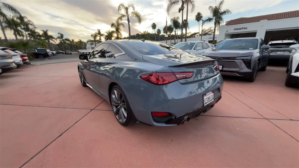 Used 2022 INFINITI Q60 Red Sport 400 w/ Carbon Fiber Package image 6