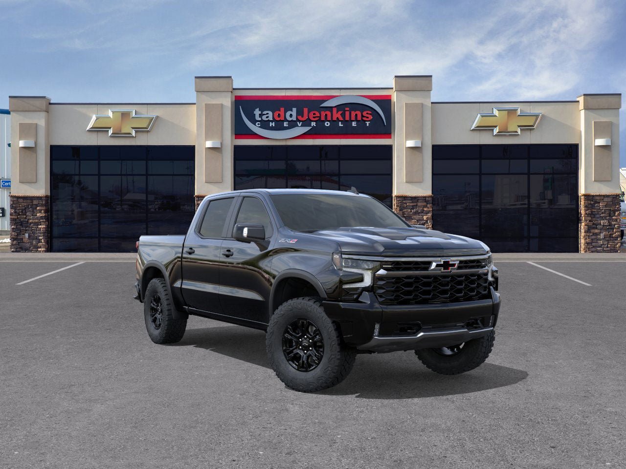 New 2026 Chevrolet Silverado 1500 ZR2 w/ Dark Appearance Package AWD/4WD image 1