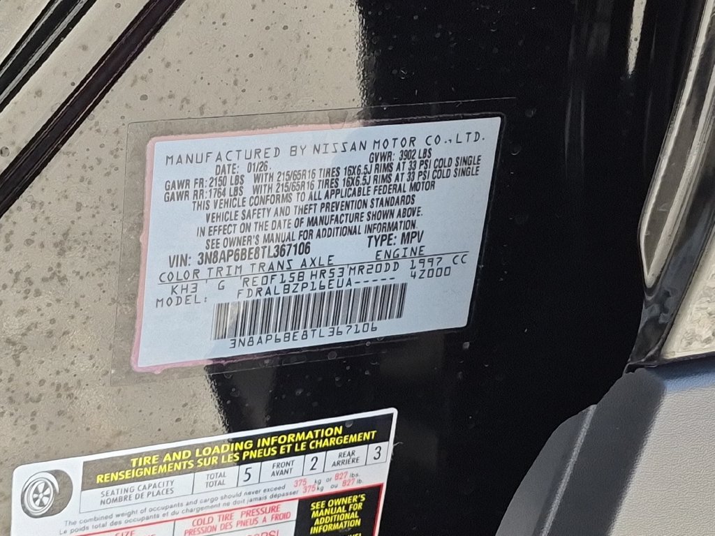 Certified 2026 Nissan Kicks S FWD image 34