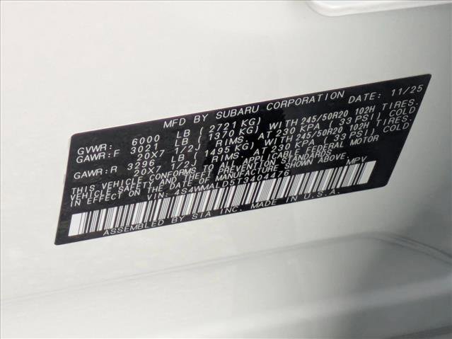 New 2026 Subaru Ascent Bronze Edition image 22