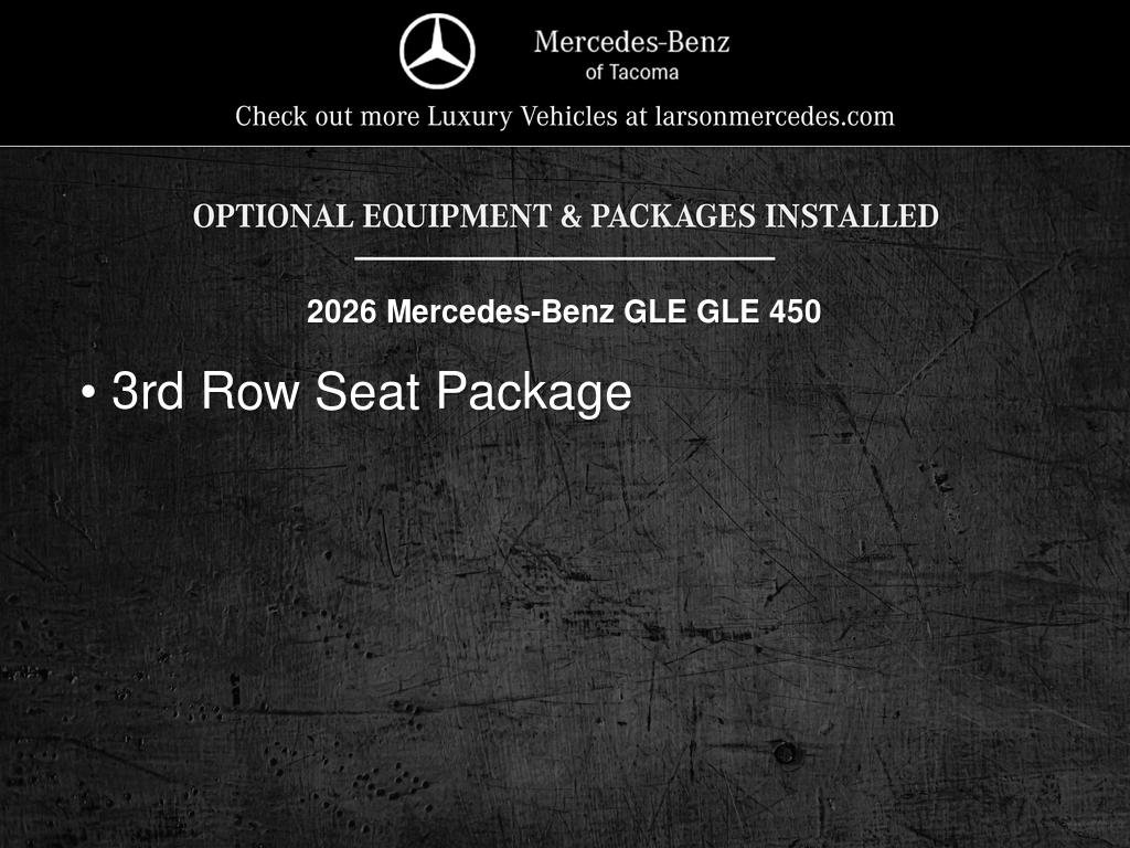 New 2026 Mercedes-Benz GLE 450 4MATIC image 3
