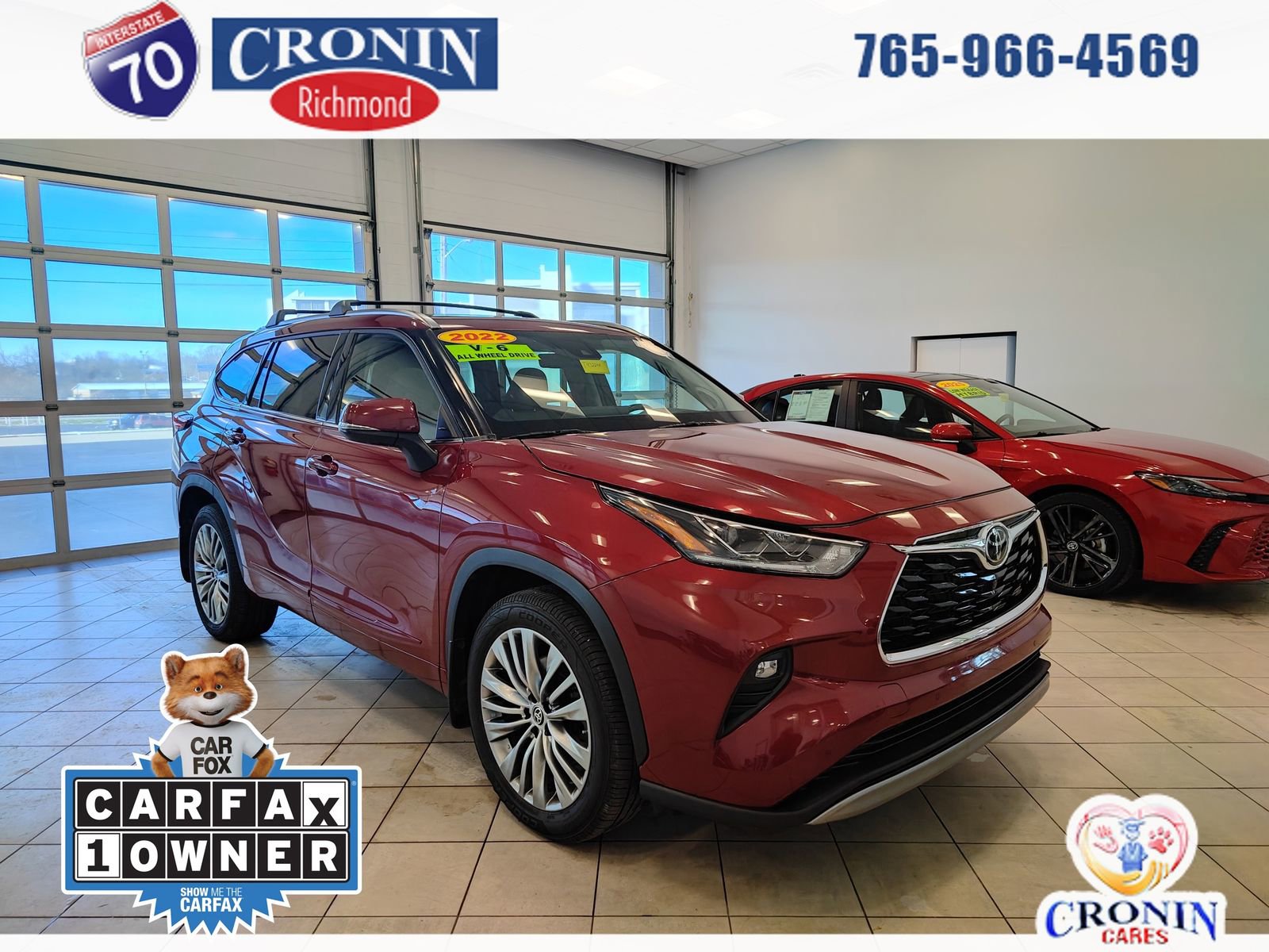 Used 2022 Toyota Highlander Platinum