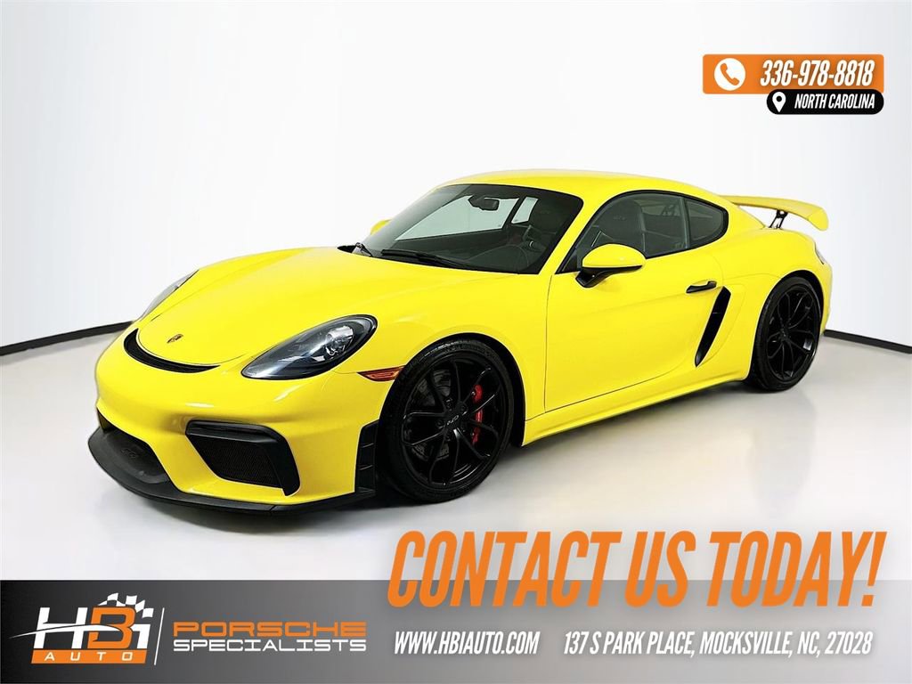 Used 2022 Porsche 718 Cayman GT4 RWD image 1