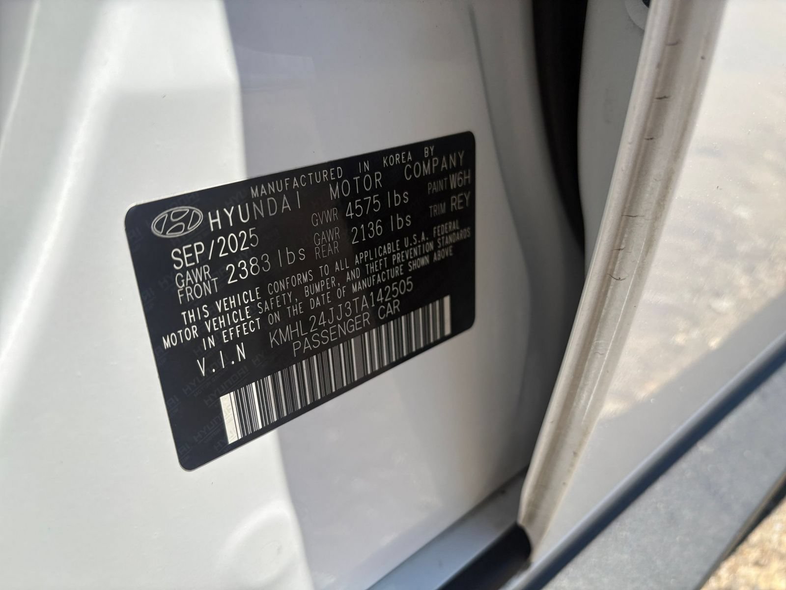 Used 2026 Hyundai Sonata Blue FWD image 27