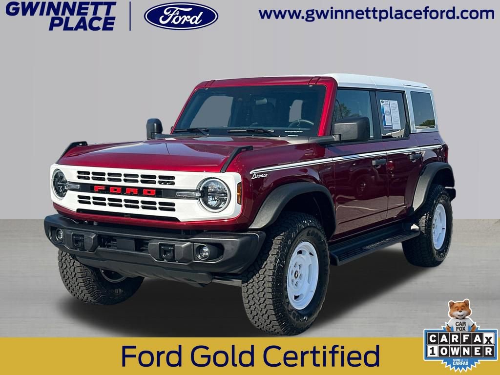Certified 2025 Ford Bronco Heritage Edition