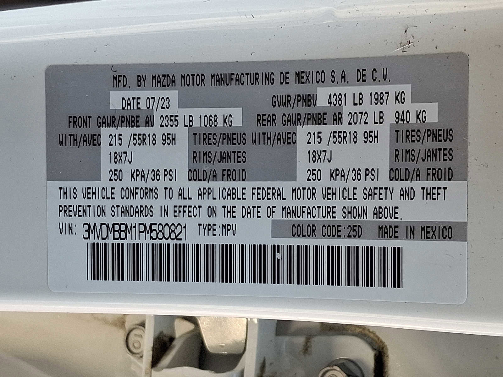 Used 2023 MAZDA CX-30 AWD 2.5 S w/ Select Package image 27