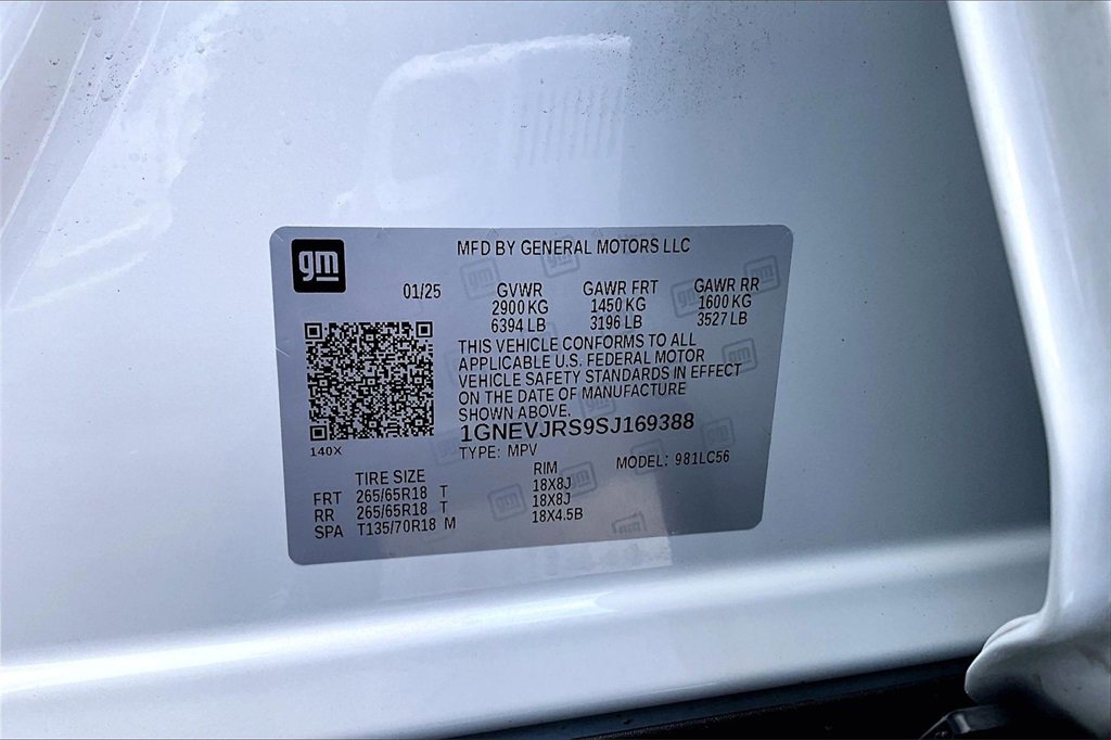 Used 2025 Chevrolet Traverse Z71 w/ Driver Confidence Package image 33