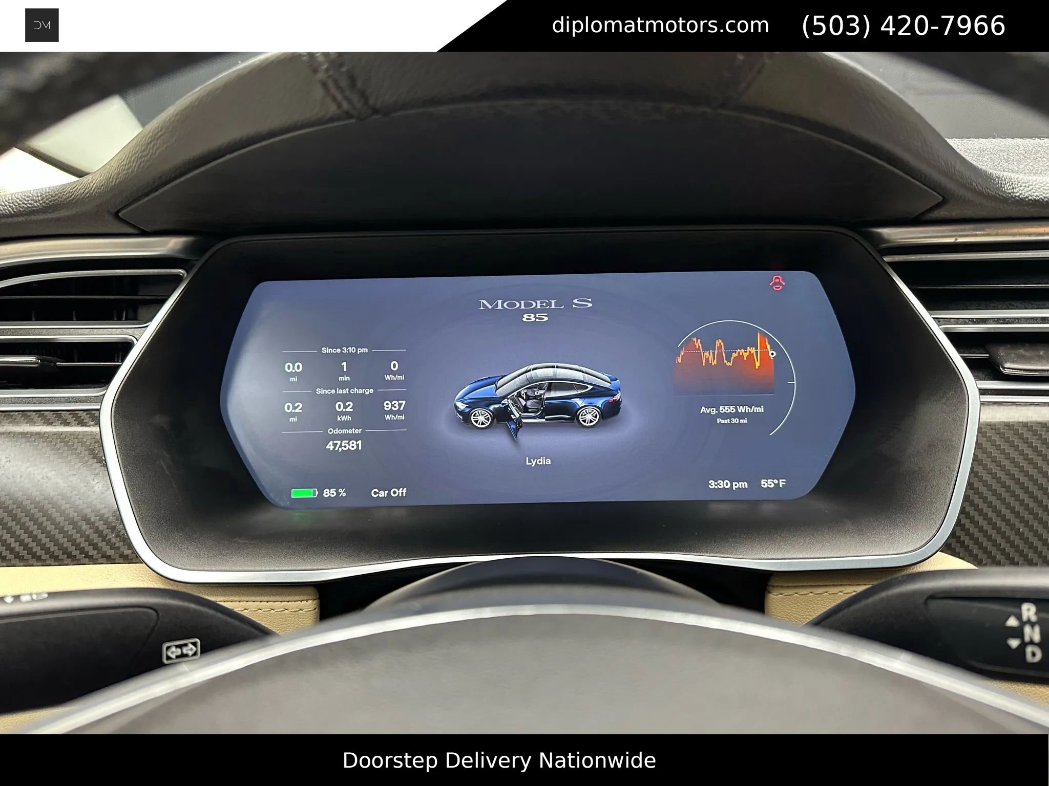 Used 2015 Tesla Model S 85 image 32