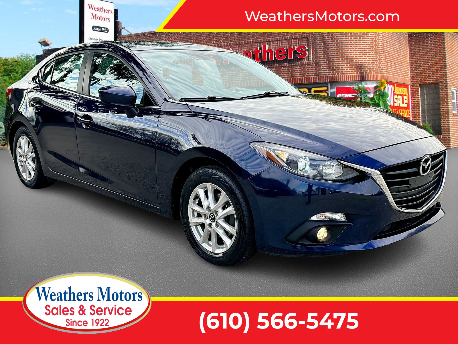 Used 2015 MAZDA MAZDA3 i Touring