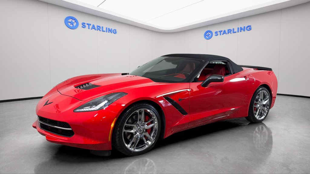 Used 2015 Chevrolet Corvette Stingray Convertible w/ 3LT Preferred Equipment Group RWD image 2