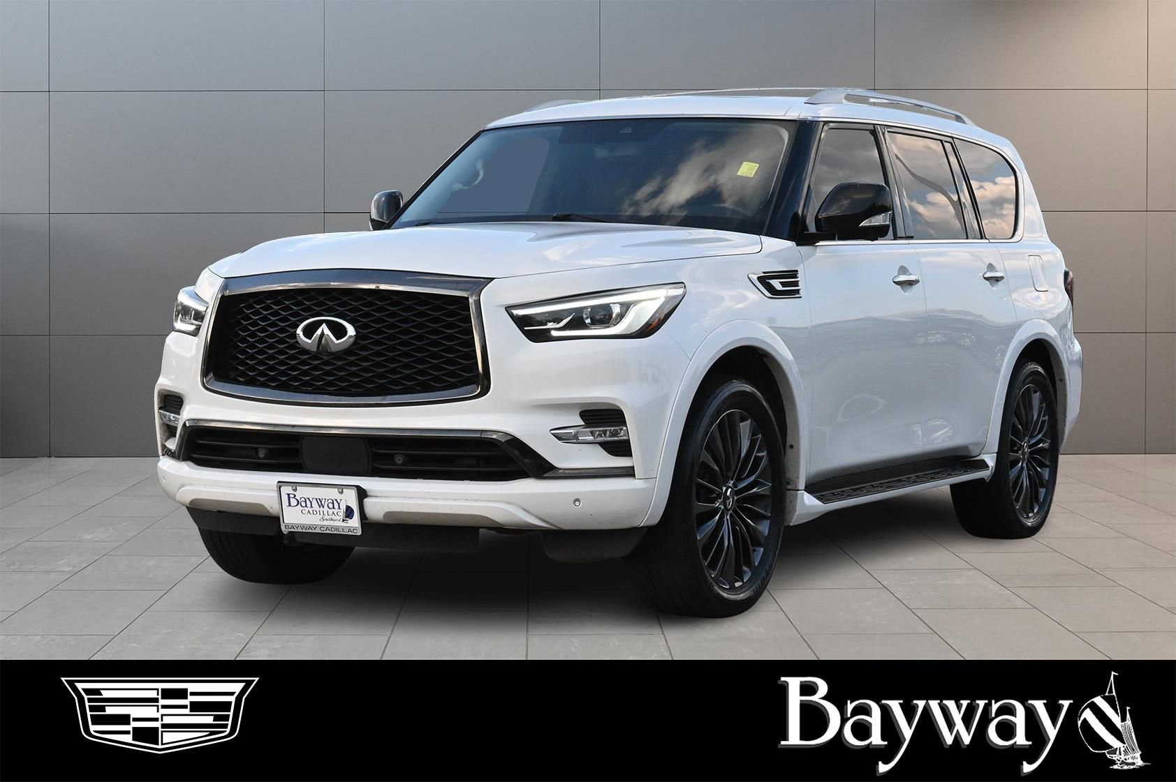 Used 2021 INFINITI QX80 Premium Select w/ Cargo Package RWD video 1