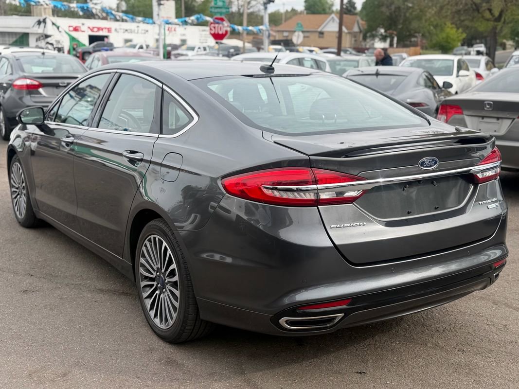Used 2018 Ford Fusion Titanium AWD/4WD image 3