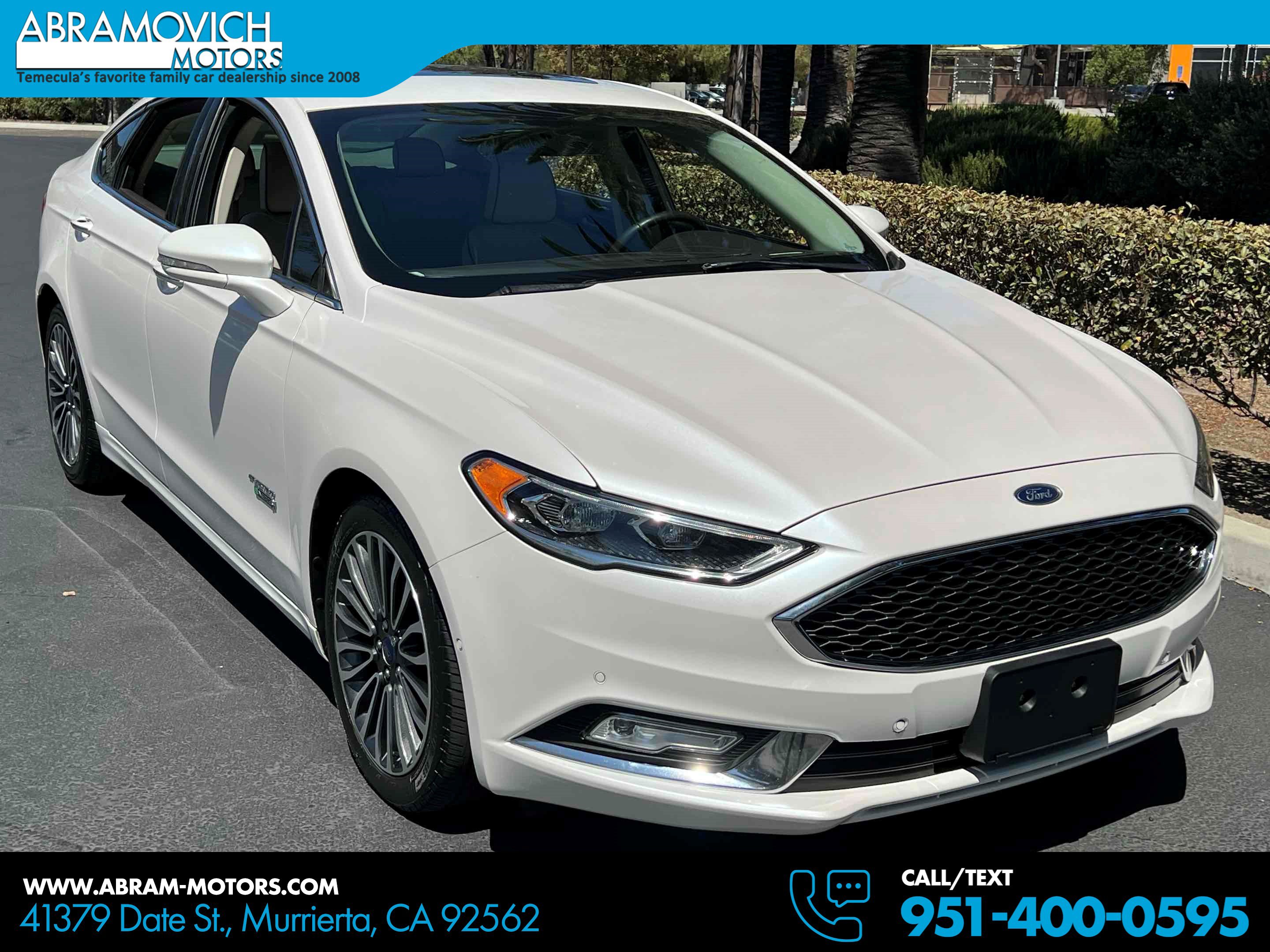 Used 2017 Ford Fusion Energi Platinum