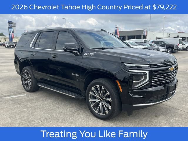 Used 2026 Chevrolet Tahoe High Country RWD image 1