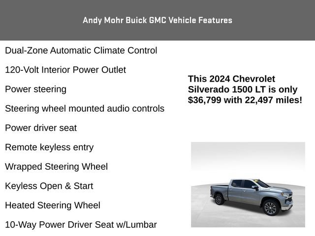 Used 2024 Chevrolet Silverado 1500 LT AWD/4WD image 12