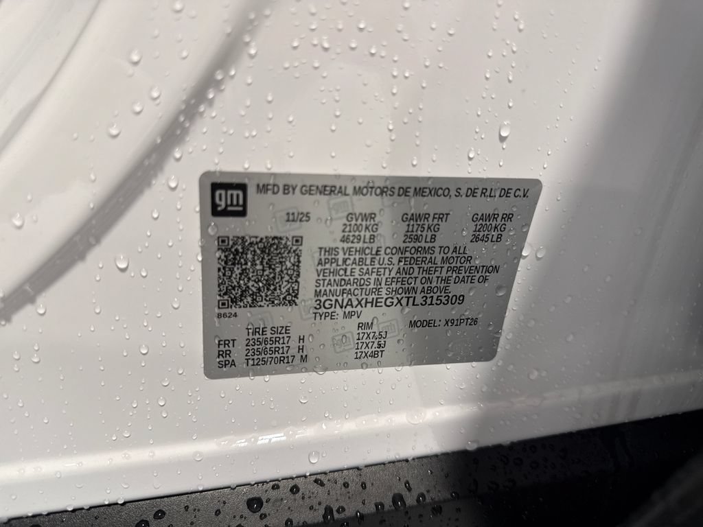 New 2026 Chevrolet Equinox LT w/ Safety and Technology Package FWD image 28