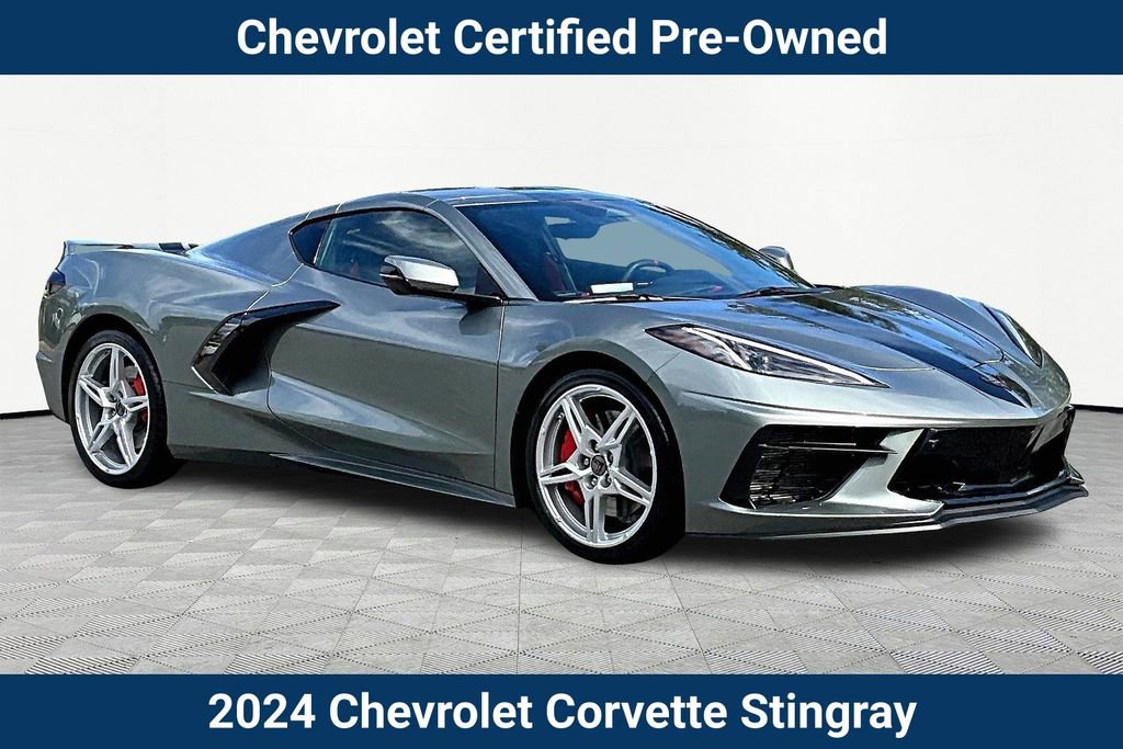 Certified 2024 Chevrolet Corvette Stingray Preferred Cpe w/ Z51 Performance Package