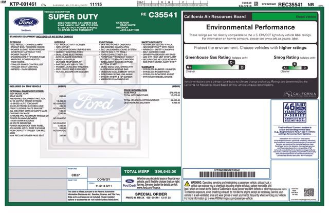 Used 2024 Ford F250 King Ranch w/ Chrome Package image 38