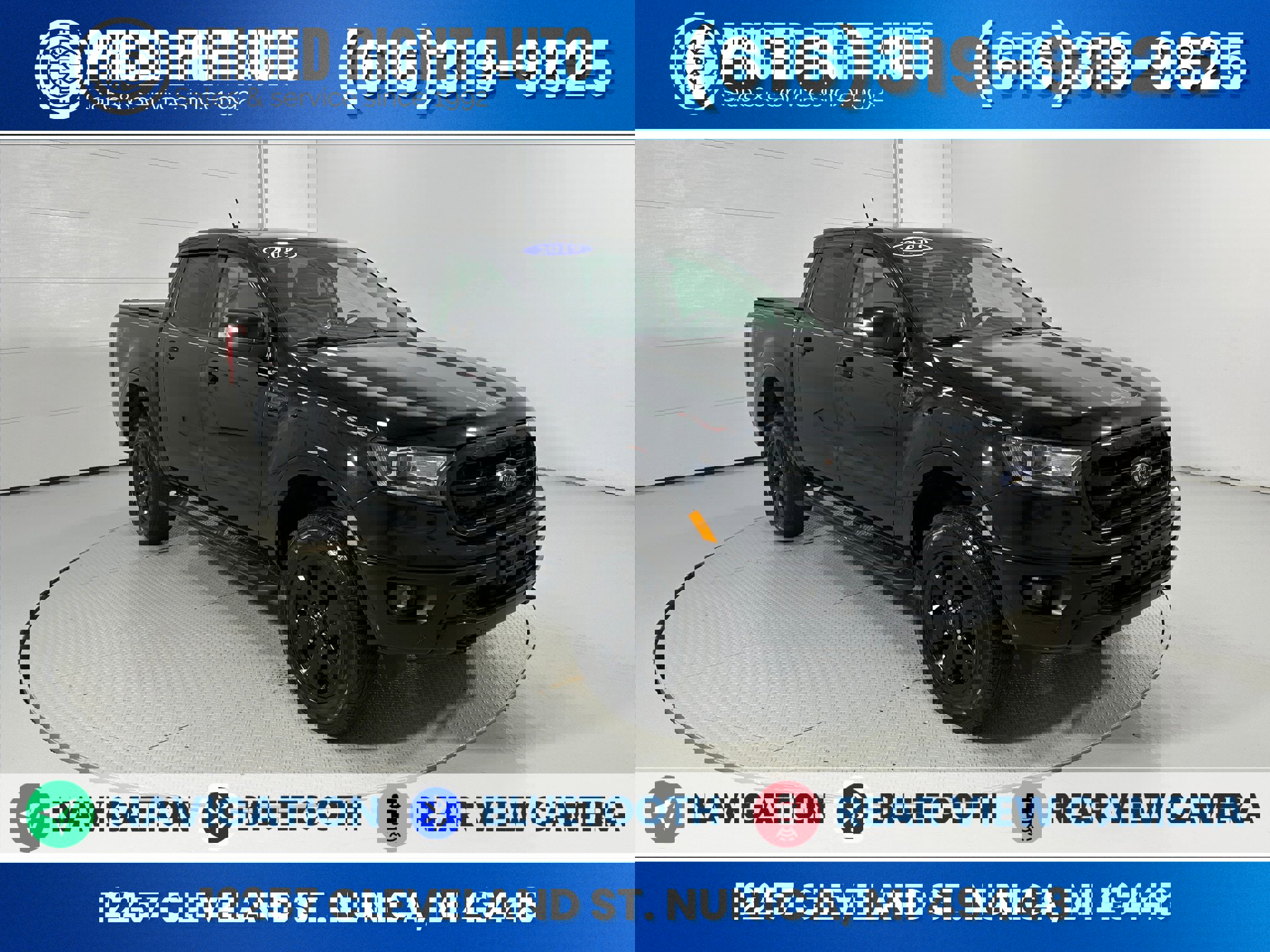 Used 2019 Ford Ranger Lariat w/ Black Appearance Package