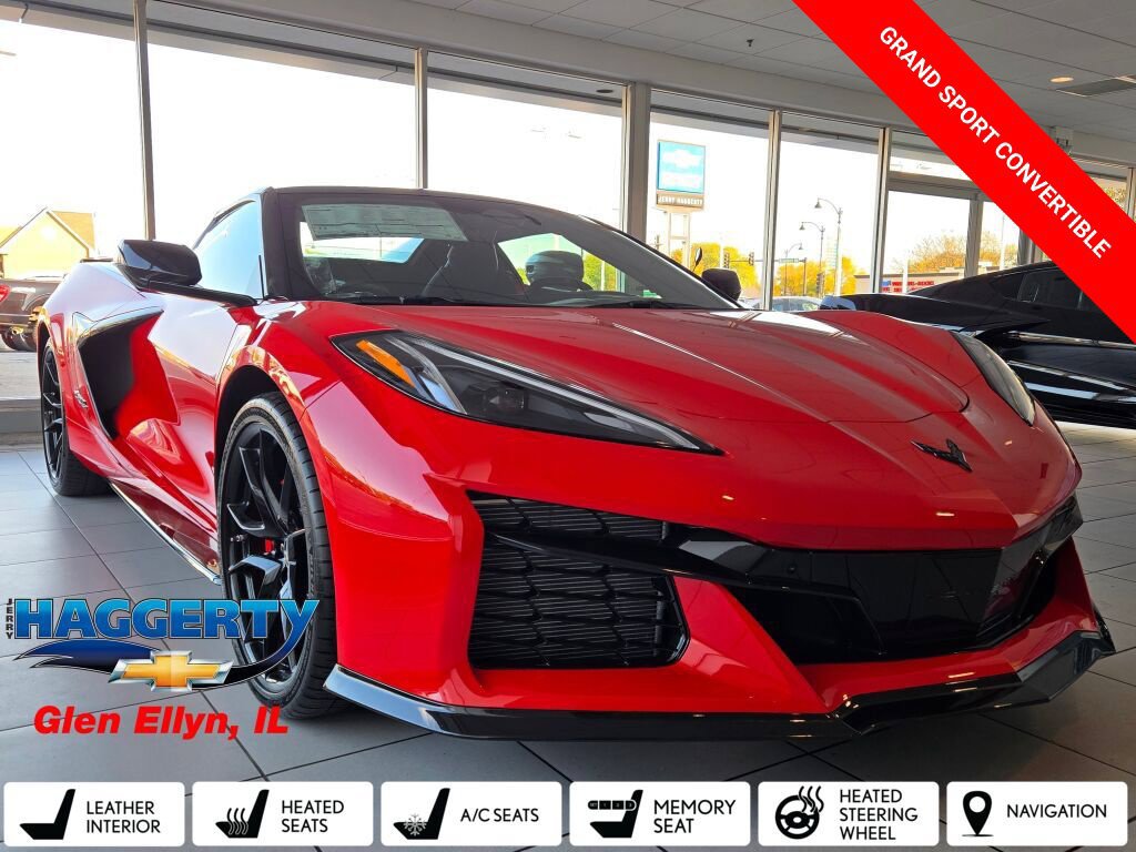 New 2027 Chevrolet Corvette Grand Sport w/ Stealth Interior Trim Package