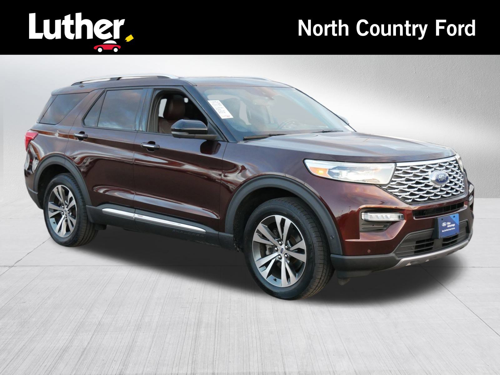 Certified 2020 Ford Explorer Platinum w/ Premium Technology Package image 1
