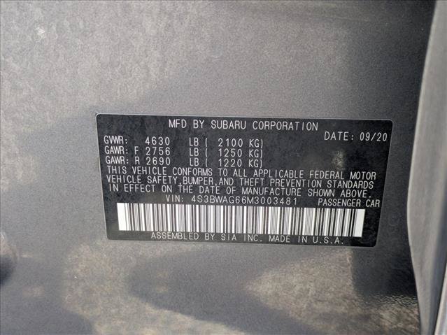 Used 2021 Subaru Legacy Sport AWD/4WD image 22