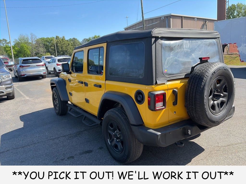 Used 2020 Jeep Wrangler Unlimited Sport AWD/4WD image 4