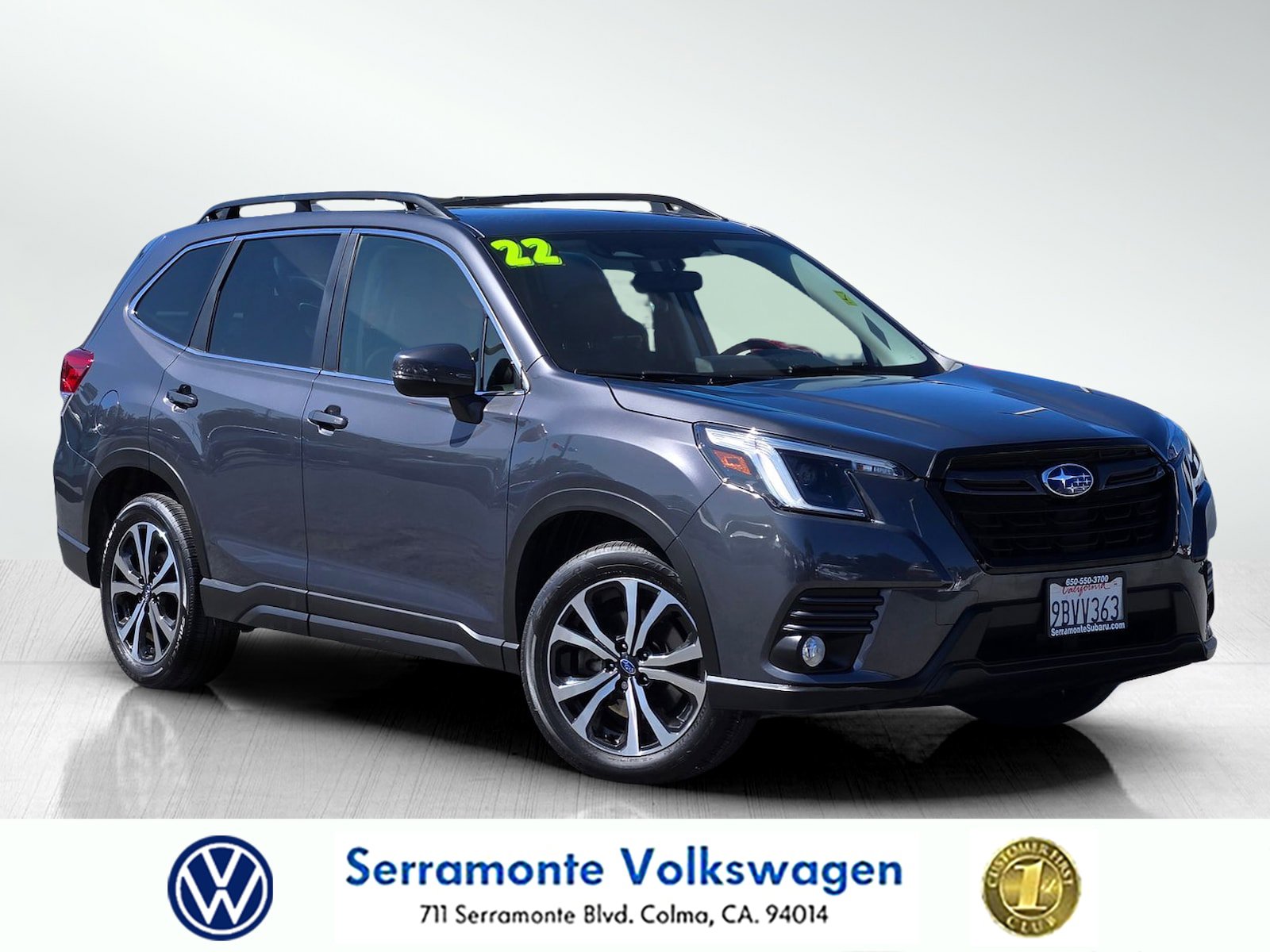 Certified 2022 Subaru Forester Limited