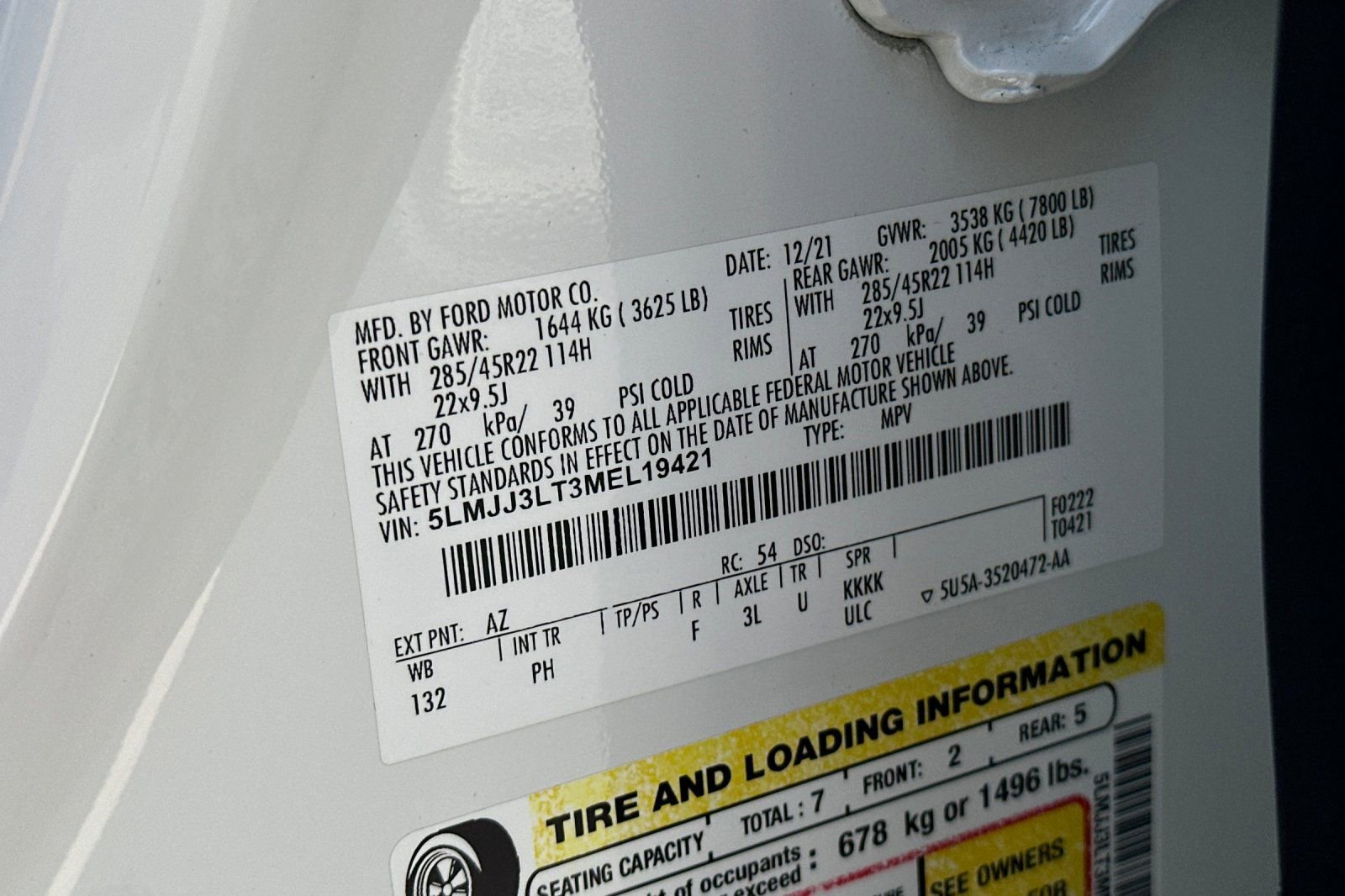 Certified 2021 Lincoln Navigator L Reserve AWD/4WD image 30