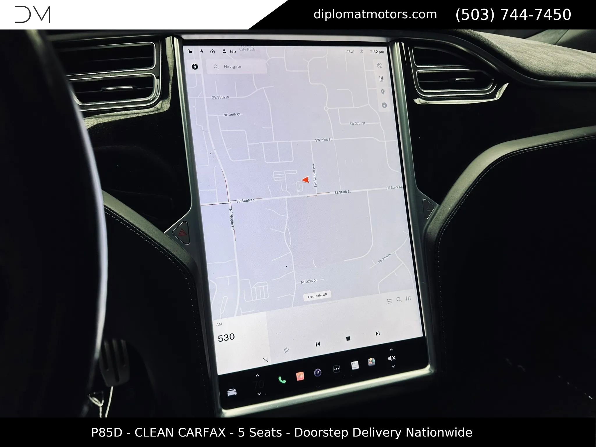 Used 2014 Tesla Model S P85D AWD/4WD image 33