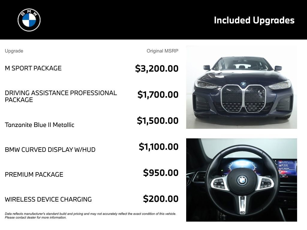 Certified 2023 BMW i4 eDrive40 w/ M Sport Package image 4