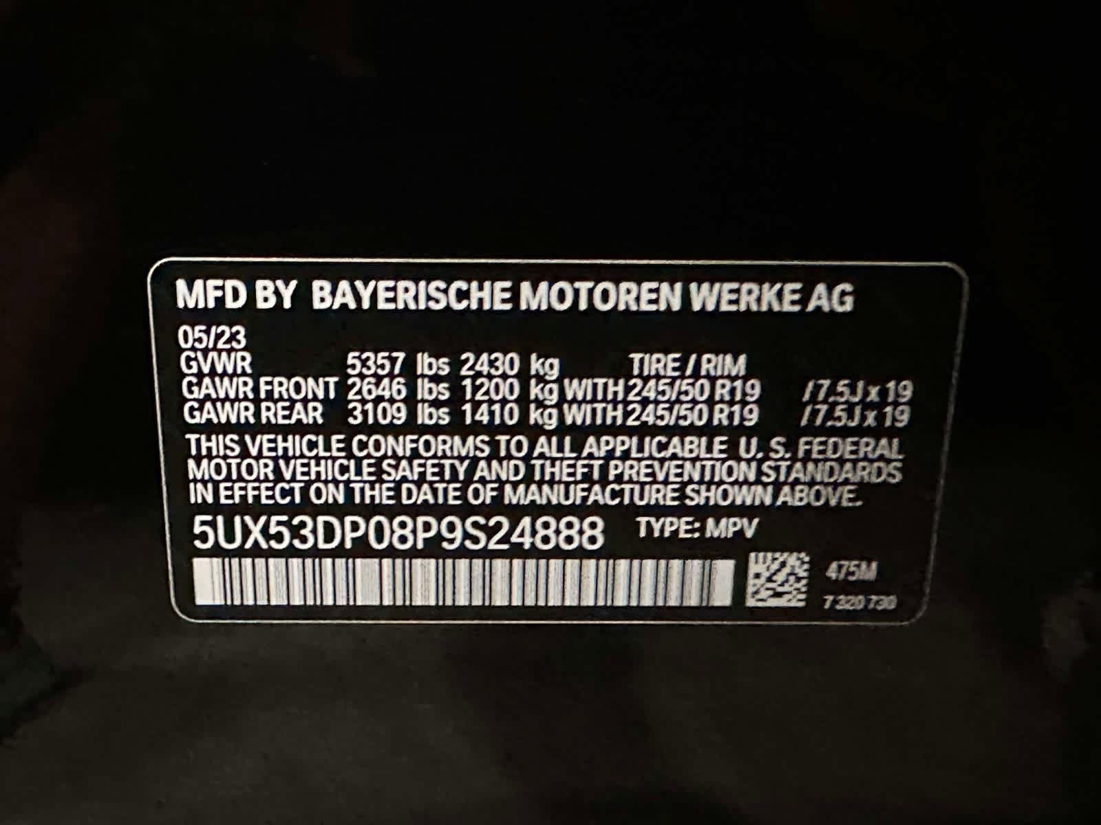 Used 2023 BMW X3 xDrive30i w/ Premium Package AWD/4WD image 31