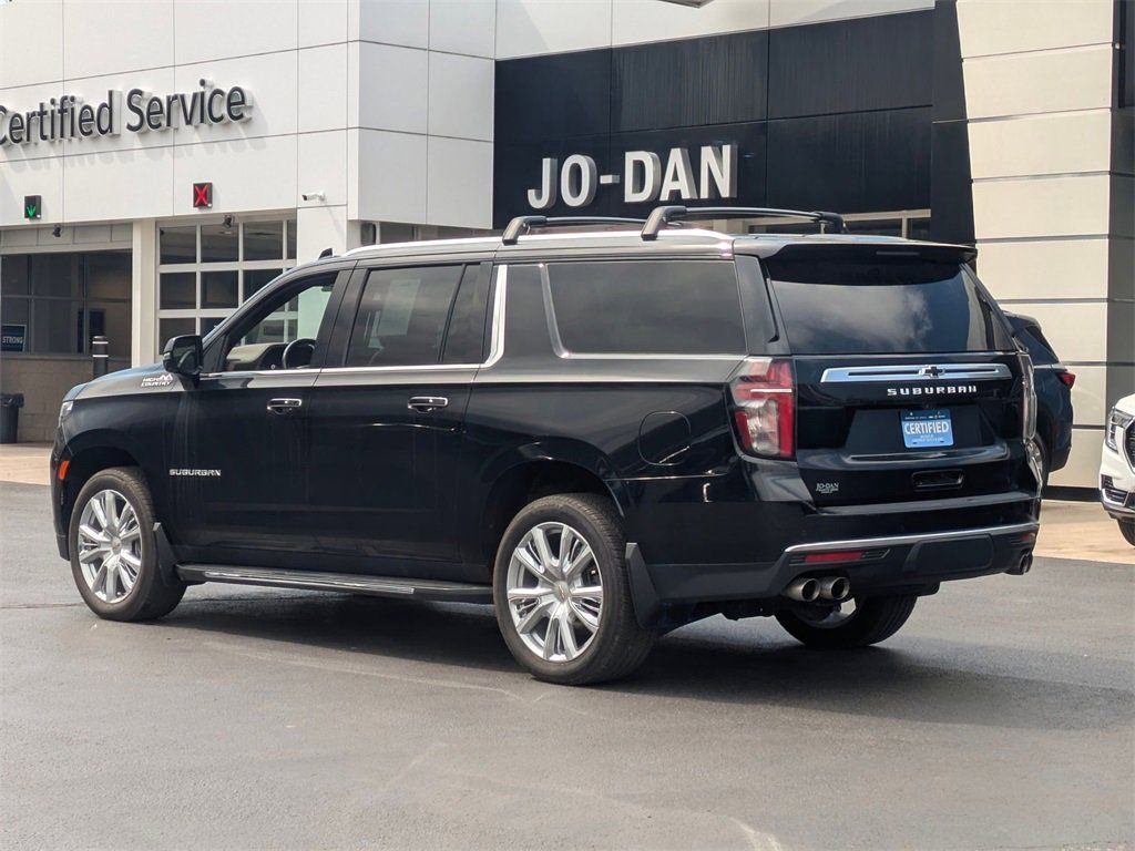 Certified 2021 Chevrolet Suburban High Country image 3