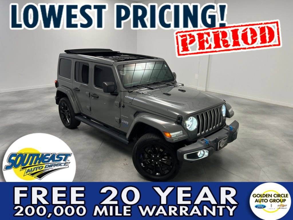 Used 2022 Jeep Wrangler Unlimited Sahara w/ Cold Weather Group image 1