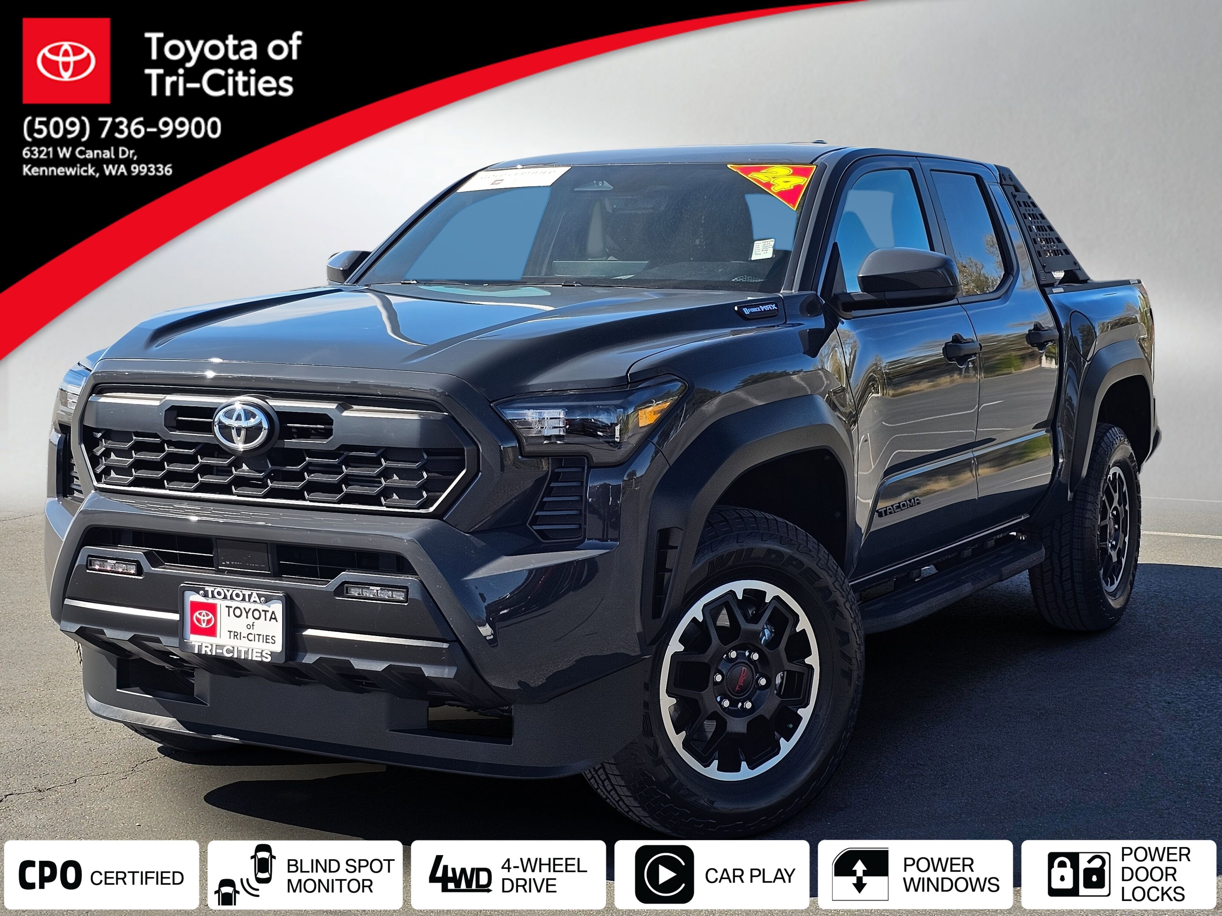 Used 2024 Toyota Tacoma TRD Off-Road AWD/4WD image 1