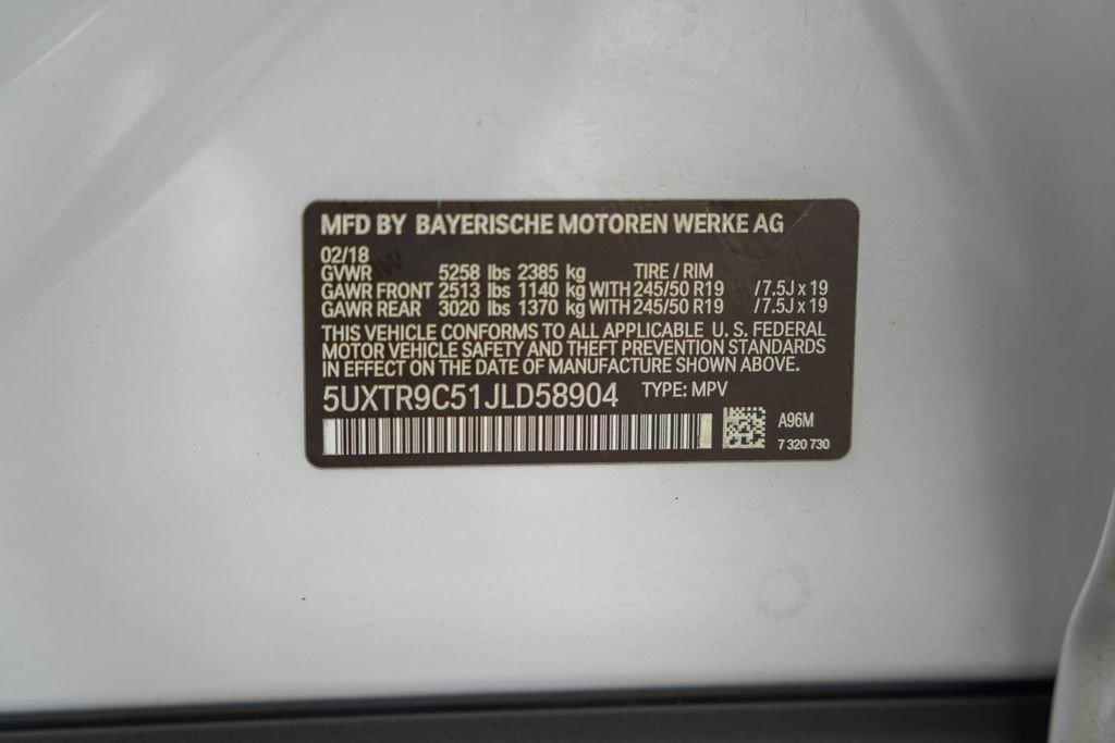 Used 2018 BMW X3 xDrive30i image 45