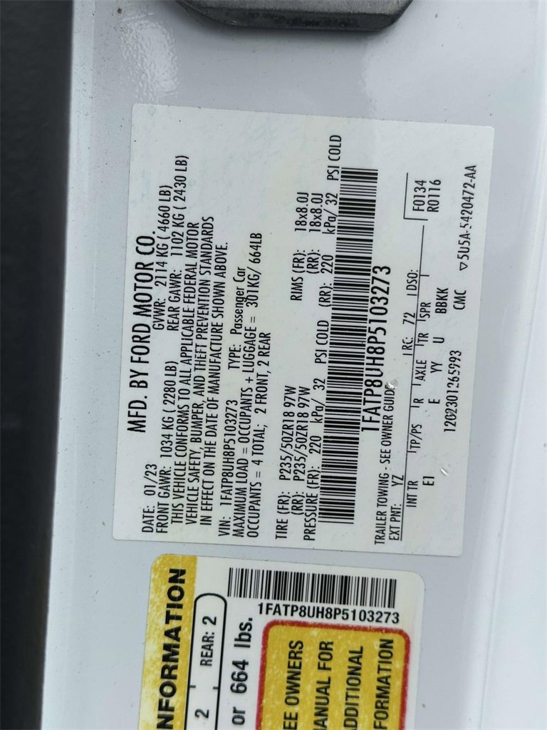 Used 2023 Ford Mustang Premium image 28