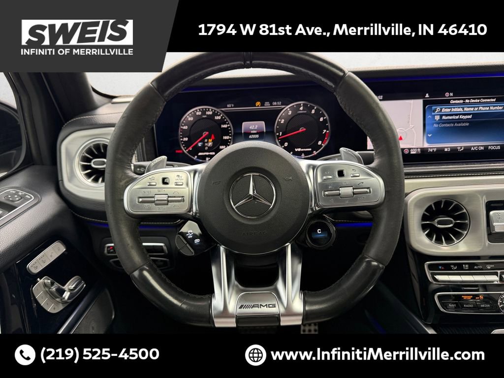 Used 2020 Mercedes-Benz G 63 AMG 4MATIC w/ G Manufaktur Interior Package image 7