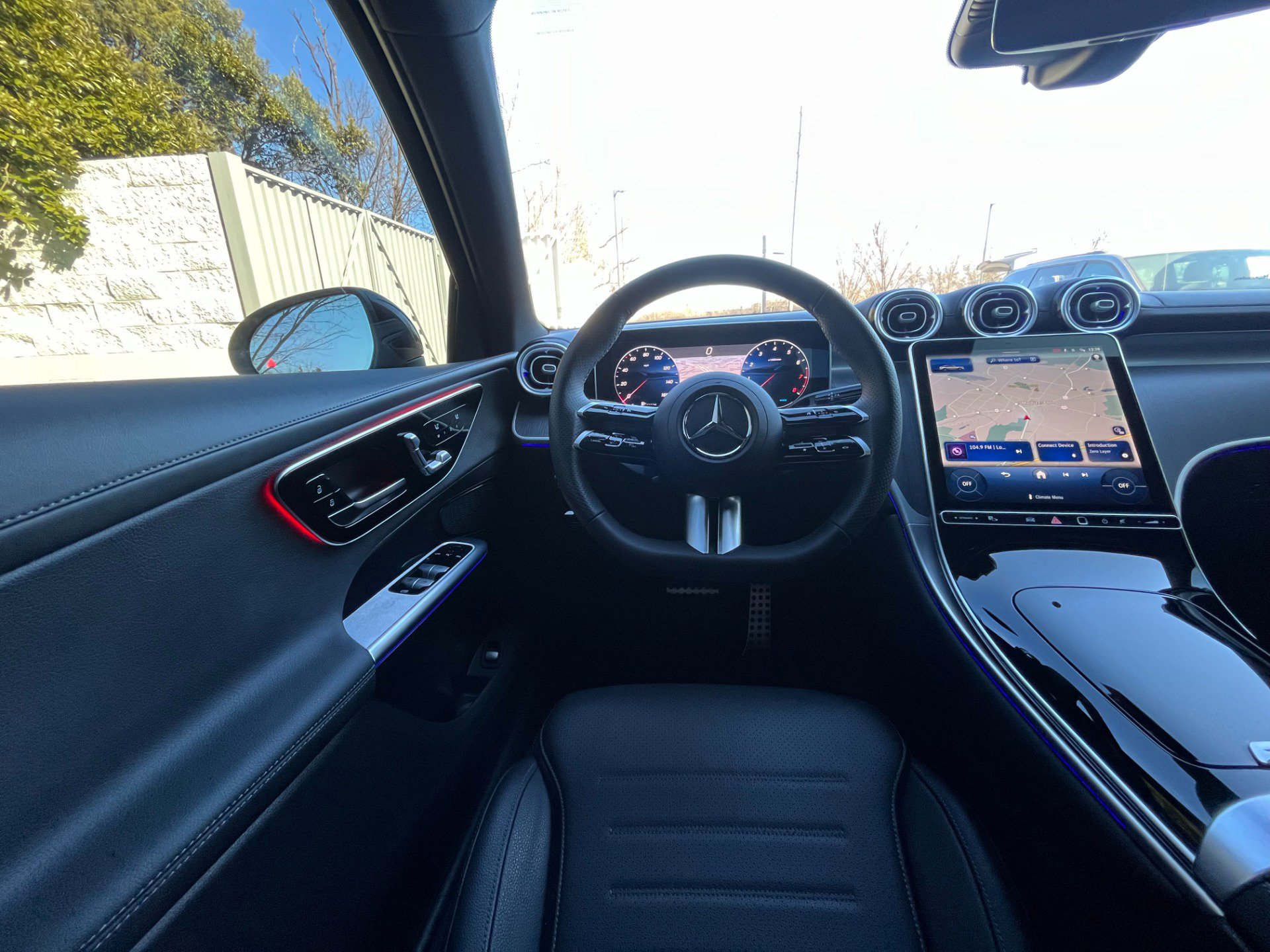 Used 2025 Mercedes-Benz GLC 300 4MATIC NIGHT PKG, AMG LINE PKG image 35