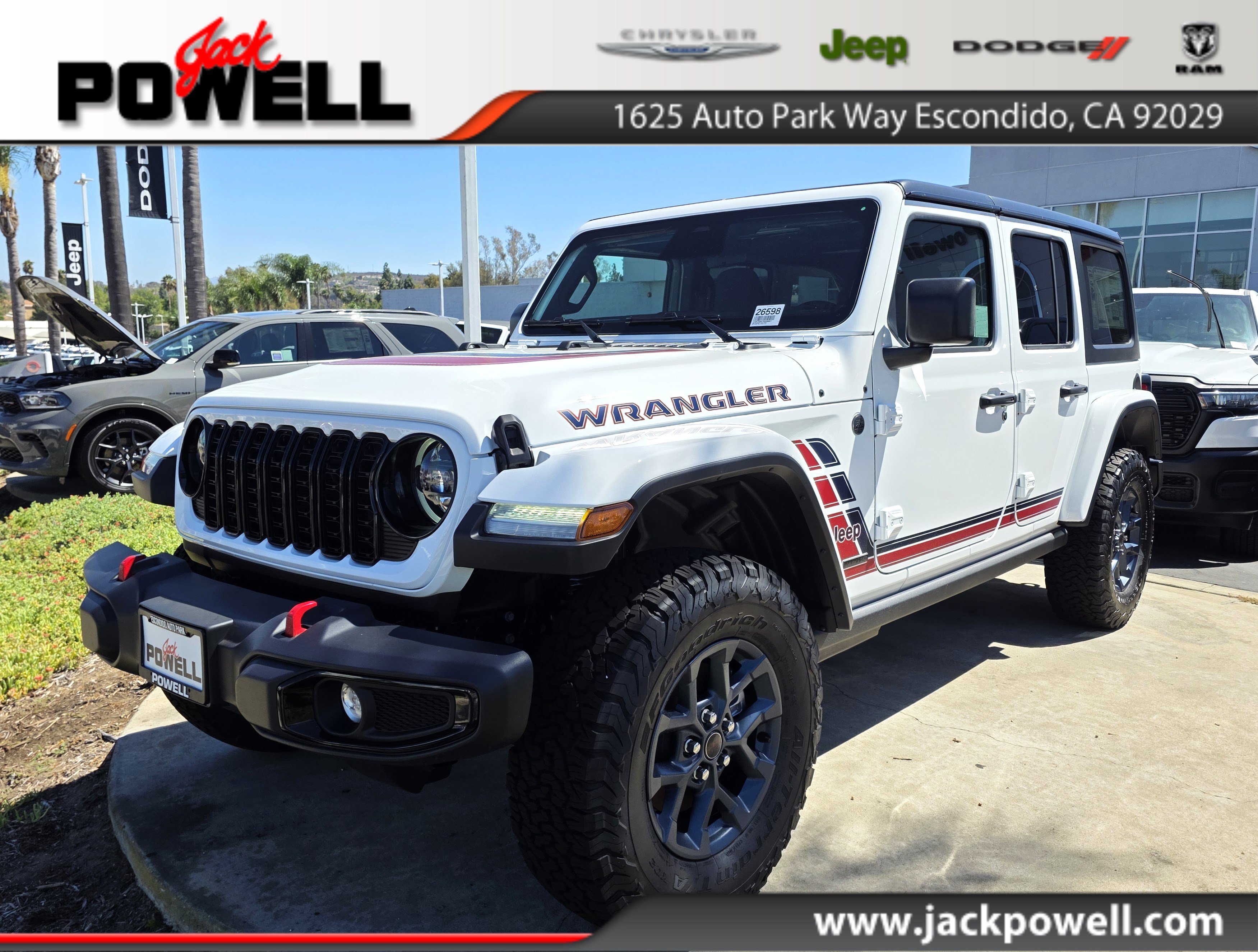 New 2026 Jeep Wrangler Unlimited Sport w/ Dual Top Group
