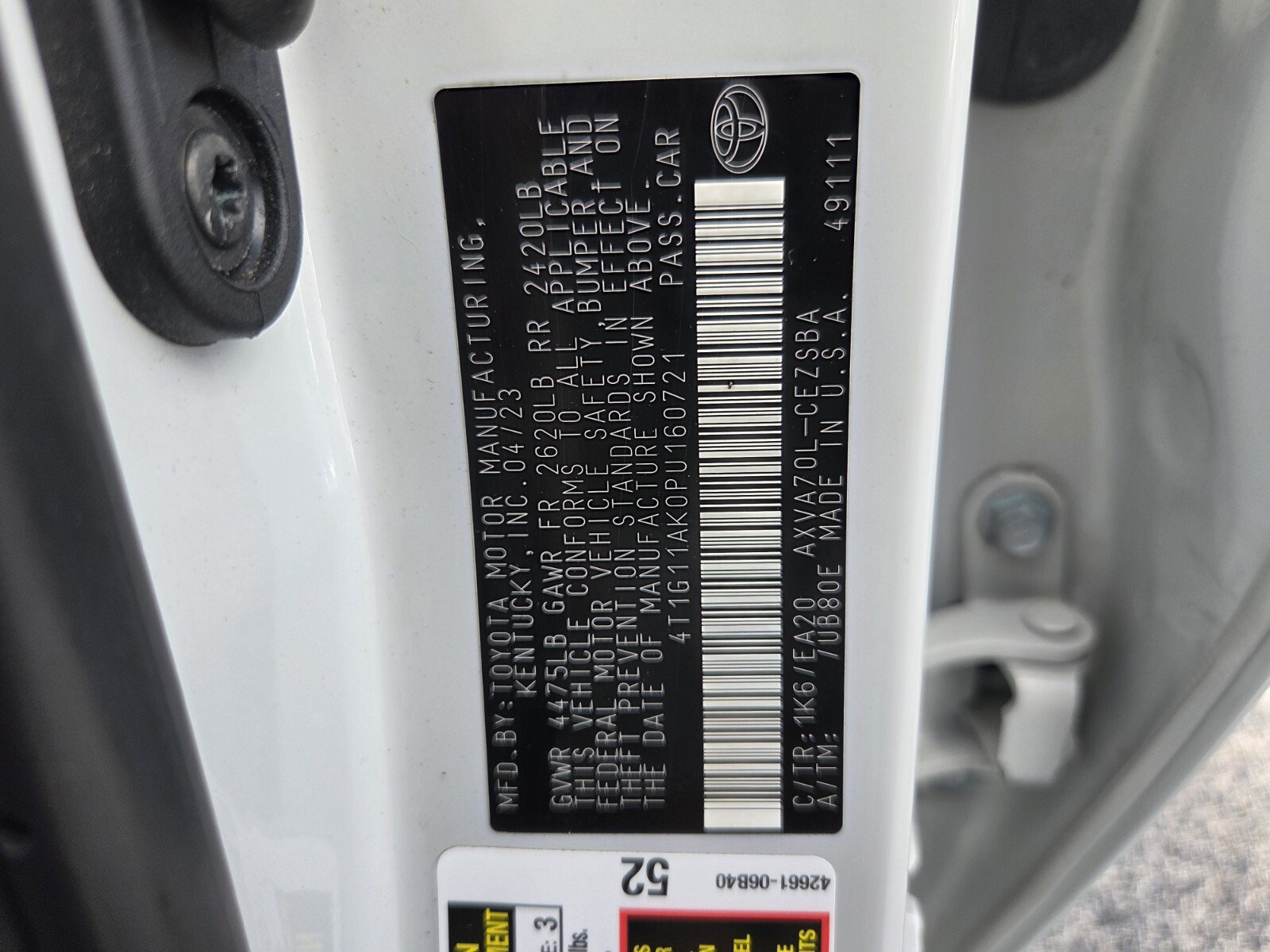 Used 2023 Toyota Camry SE FWD image 19