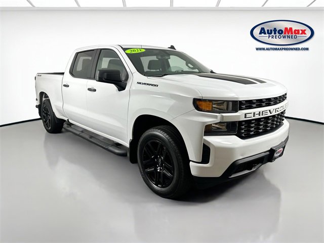 Used 2021 Chevrolet Silverado 1500 Custom w/ Rally Edition