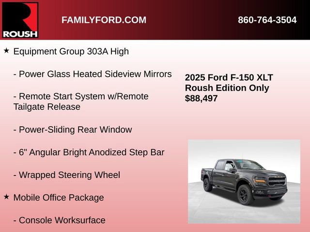 New 2025 Ford F150 XLT w/ Equipment Group 303A High image 21