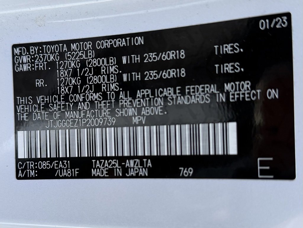 Used 2023 Lexus NX 350 AWD w/ Premium Package image 53