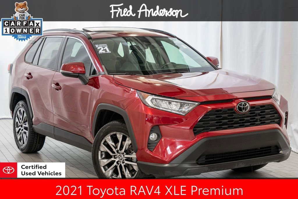 Certified 2021 Toyota RAV4 XLE Premium