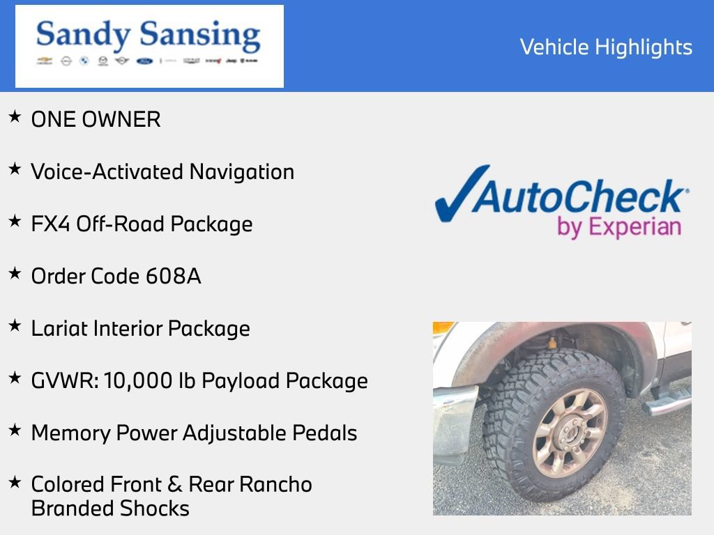 Used 2016 Ford F250 Lariat w/ Lariat Interior Package AWD/4WD image 11