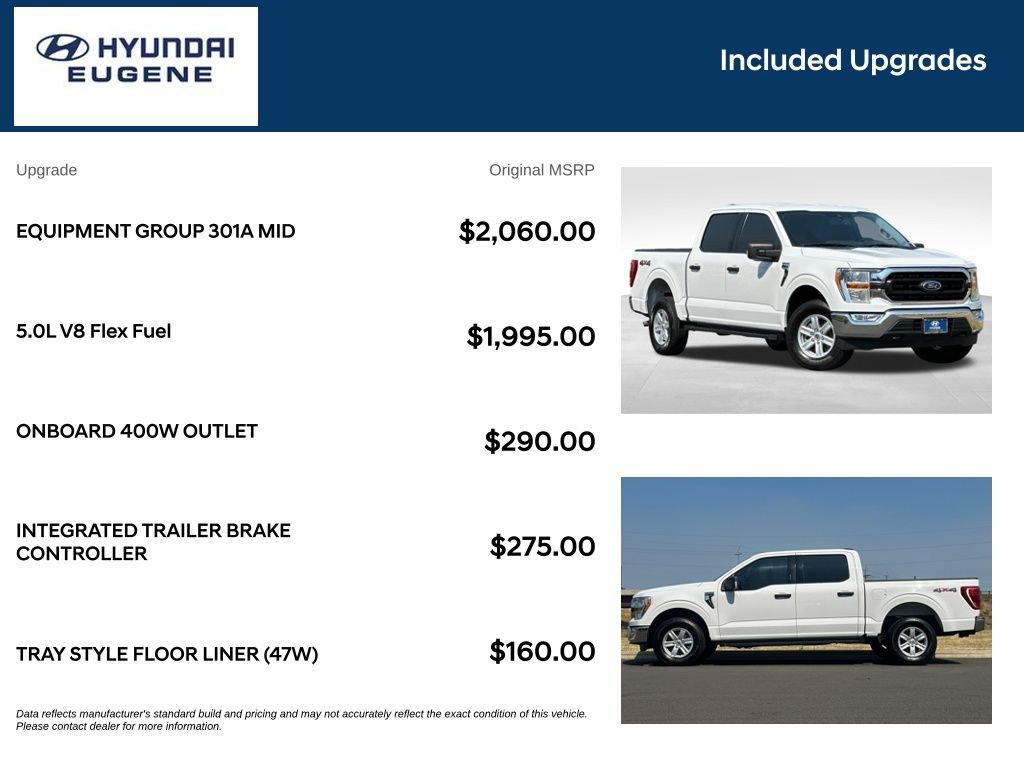 Used 2021 Ford F150 XLT w/ Equipment Group 301A Mid AWD/4WD image 16