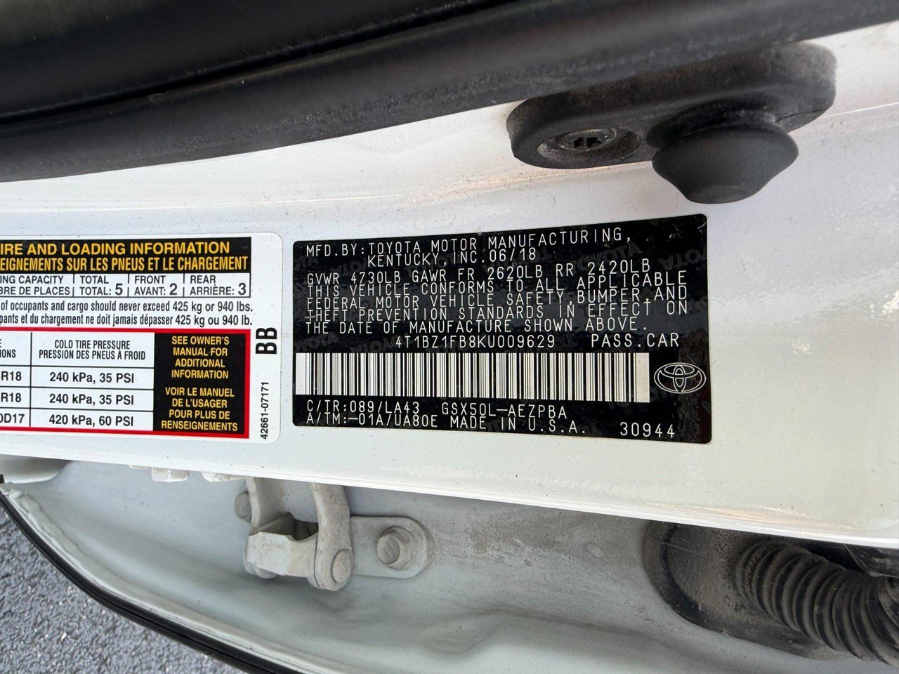 Used 2019 Toyota Avalon Limited image 29