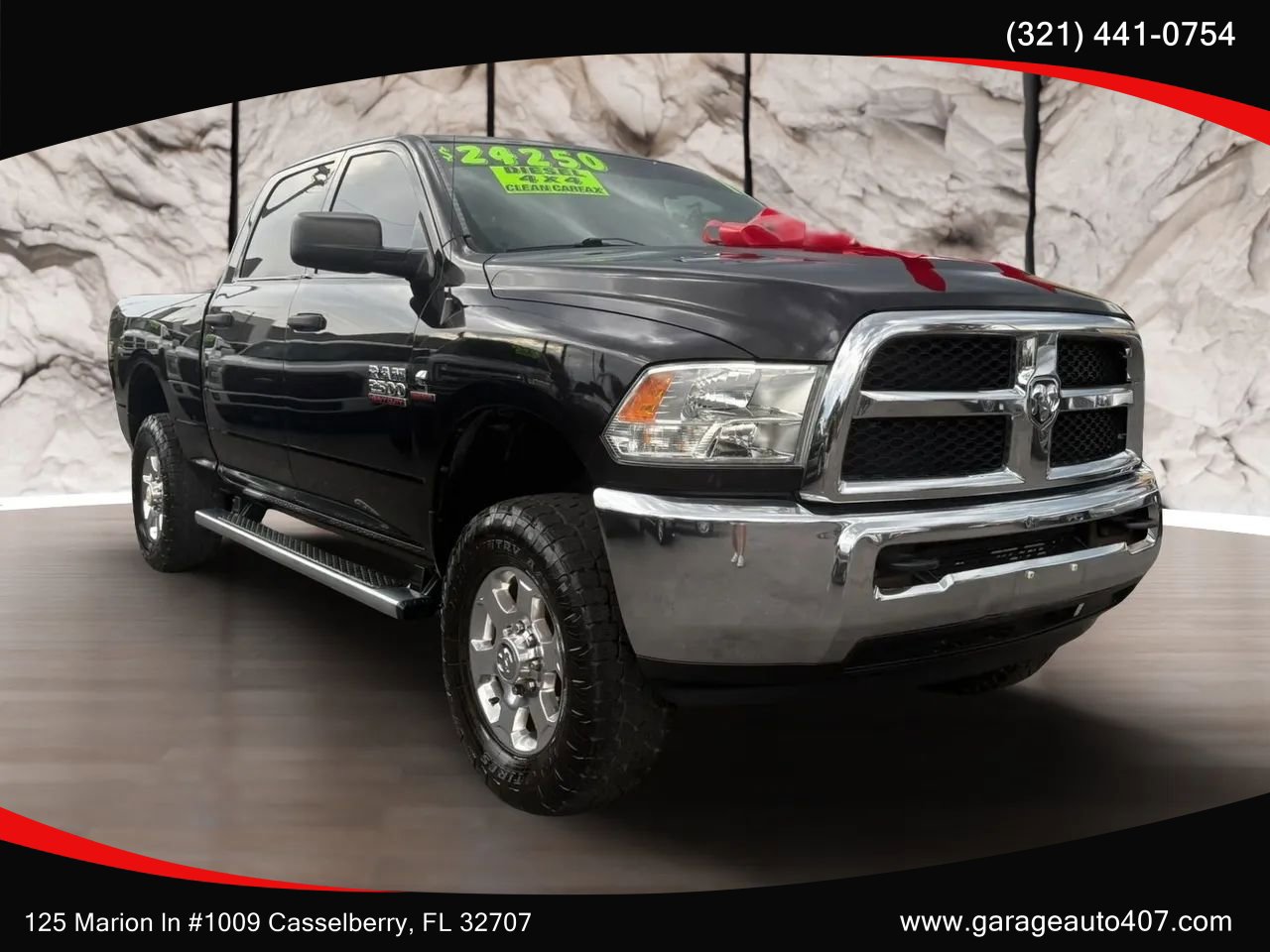 Used 2017 RAM 2500 Tradesman w/ Chrome Appearance Group AWD/4WD image 1