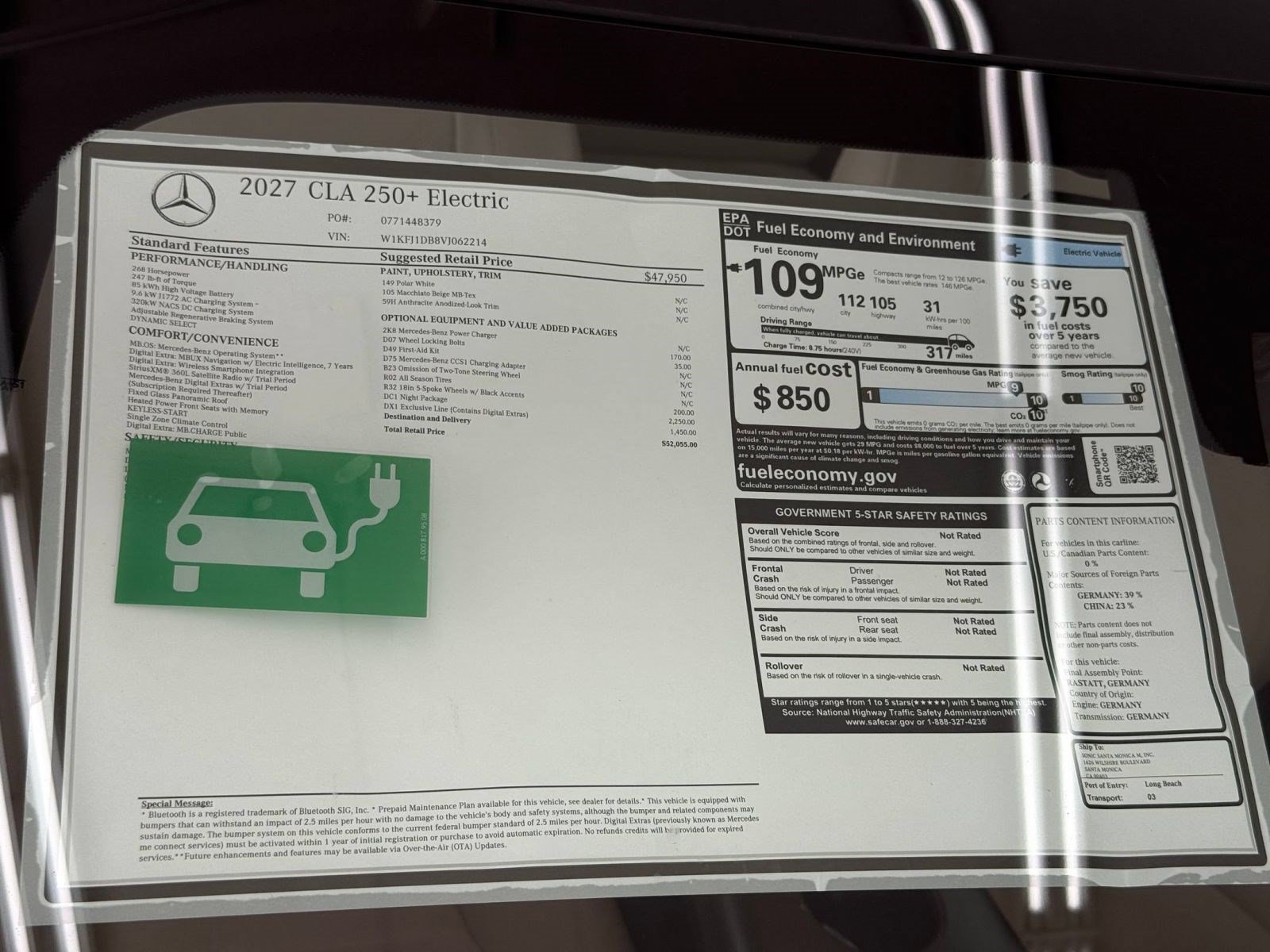 New 2027 Mercedes-Benz CLA 250+ image 32
